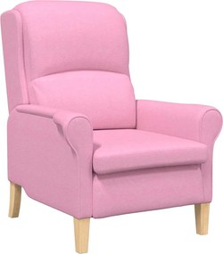 vidaXL fotoliu Roz 76 x 94 x 102 cm țesătură