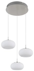 Lustra suspendata cu 3 pendule LED QUINTARA