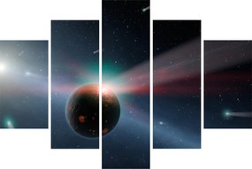 Tablou cu planetă mică (150x105 cm)