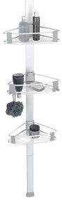 Raft de dus telescopic PURIO, pe colt, 3 niveluri, WENKO