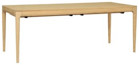 Masă de dining extensibilă din lemn masiv de stejar 90x200 cm Heart'n'Soul – UMAGE