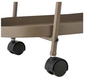 Măsuță de servire cu roți din metal 27,5x60 cm Empoli – House Nordic