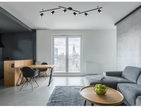 Spot Globo 57910-6B ROBBY 6xGU10/35W/230V negru