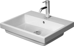 Duravit Vero Air lavoar 55x45.5 cm dreptunghiular încastrat alb 0383550000