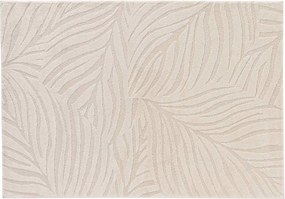 Covor de sufragerie ANKARA, bej, model frunze