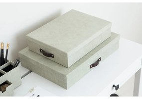 Cutie de depozitare Bigso Box of Sweden Oskar, bej