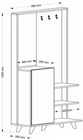 Cuier Tress - Walnut