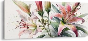 Tablou - Crinii, ilustrații (120x50 cm)