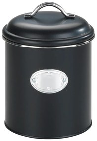 Cutie pentru depozitare cu închidere etanșă Wenko Nero, negru, 1,6 l