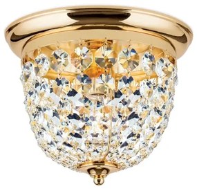 Plafonieră de cristal Orion DLU 1840/26 PLAFOND 1xE27/40W/230V d. 26 cm auriu
