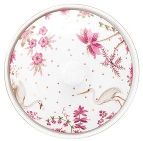 Zaharniță porțelan, Pip Studio, Dots Gold Pink, 300 ml, colecția Jolie