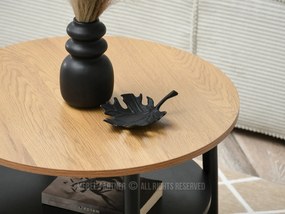 Măsuță de cafea Randolf S (stejar + negru). 1111692