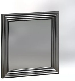 SET 3x oglindă de perete OTTO 40x40 cm argintiu