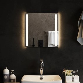 Oglinda de baie cu LED, 40x40 cm