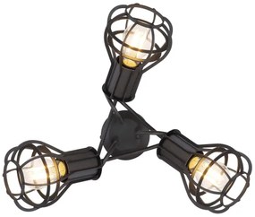 Spot CLASTRA 3xE27/40W/230V Globo 15388-3D