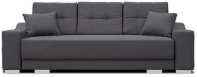 Canapea trei locuri Clay (negru). 601436