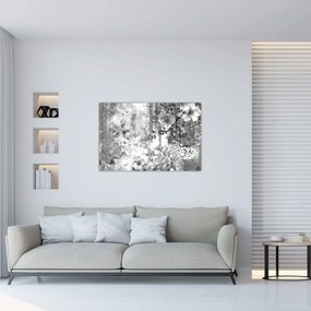 Tablou - Grădină romantică (90x60 cm)