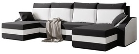 Supermobel Canapea extensibilă în formă de U WELDA, 302x75x138,haiti 17/haiti 0