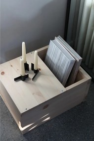 Noptieră în culoare naturală din lemn de pin Grab It – Karup Design