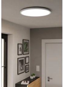 Plafonieră LED RGBW dimabilă de exterior Eglo 901473 ROVITO-Z 16,8W/230V d. 50 cm IP44 alb
