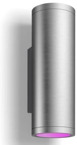 Corp de iluminat LED RGB de exterior Philips 17463/47/P7 Hue APPEAR 2xLED/8W/230V IP44