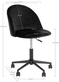 Scaun de birou Geneve - House Nordic