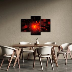 Tablou cu abstacție sclipire (90x60 cm)