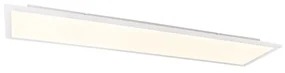 Plafoniera moderna din otel 120 cm cu LED inclus cu dimmer in 4 trepte - Liv