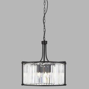 Lustra traditionala stil clasic Victoria negru 8295-5BK SRT