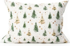 Fata de perna din bumbac CHRISTMAS FOREST 50x70 cm, colorat