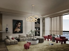 Lustra LED suspendata design modern Lorian III