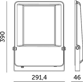 Proiector LED de exterior LED/150W/230V 4000K 19500 lm IP65 IK06