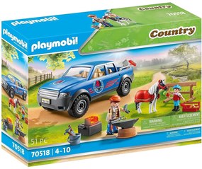 MASINA PENTRU POTCOVIRE CAI - PLAYMOBIL (70518)