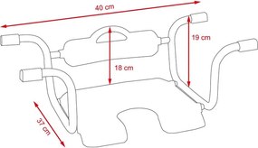 Scaun de baie ZEBRA - JHK-3666