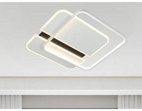 Plafonieră LED dimabilă LED/95W/230V 3000-6500K alb/negru + telecomandă