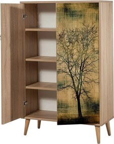 Dulap Mega Sonoma Oak Trees I