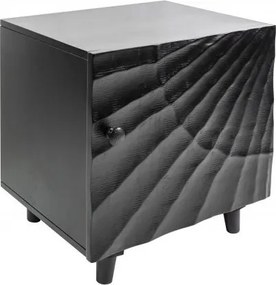 Noptiera din lemn de mango Scorpion 50cm, negru