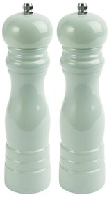 Set de 2 rasnite verzi din lemn pentru sare si piper GREEN