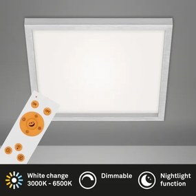 Plafonieră LED dimabilă LED/24W/230V 3000-6500K Briloner 7371-014 + telecomandă