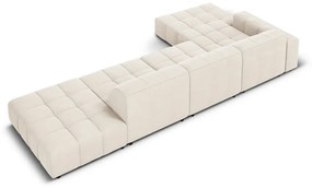 Coltar 5 locuri Chicago catifea L341 cm
