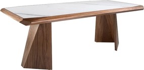 Masa dining design LUX Walnut 220x110cm