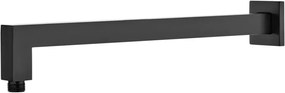 Brat pentru dispersorul fix, finisaj negru, lungime 375mm, forma patrata NAC_N46K