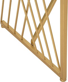 Consola Easy, Mauro Ferretti, 120x40x80 cm, fier, auriu