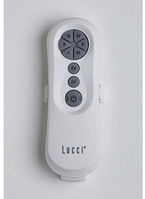 Ventilator LED dimabil Lucci air 213351 RIVIERA 1xGX53/12W/230V negru + telecomandă