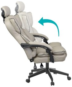 Scaun rotativ directorial Lux-gri