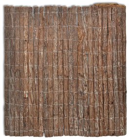 Gard din scoarta de copac, 400 x 150 cm 1, 400 x 150 cm