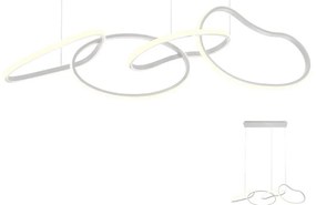 Redo 01-2594 - Lustră LED dimmabilă pe cablu BIAS LED/87,4W/230V 3000K albă