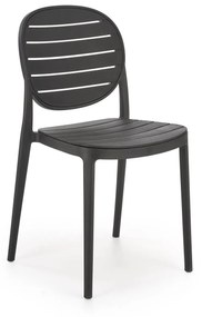 Scaun de grădină Karter (negru). 1092585