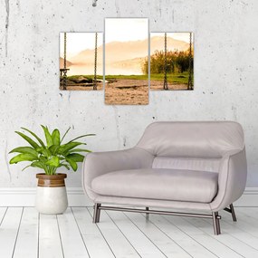 Tablou - balansoar în natură (90x60 cm)