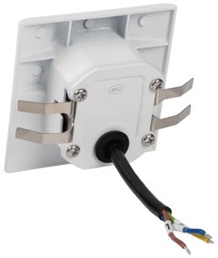 Kanlux 39129 - Lampă LED pentru trepte cu senzor EXIN 2,5W/230V 3000K IP65 albă, pătrată